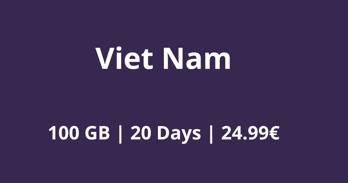 New Year's Internet Package for Vietnam