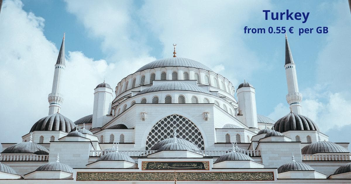 Turkey Without Limits: Istanbul, the Sea, Eastern Flavors and Telwel eSIM from €0.56/GB